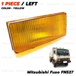 ไฟหรี่ในกันชน ข้างซ้าย 24V 1 ชิ้น ฝาเหลือง สำหรับ Mitsubishi Fuso Fuso FN527 FV87 FM 850 Truck ปี 1986-1994